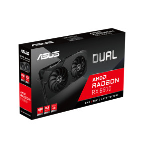 ASUS Dual -RX6600-8G-V2 AMD Radeon RX 6600 8 Go GDDR6 (90YV0GP2-M0NA00)
