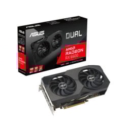 ASUS Dual -RX6600-8G-V2 AMD Radeon RX 6600 8 Go GDDR6 (90YV0GP2-M0NA00)