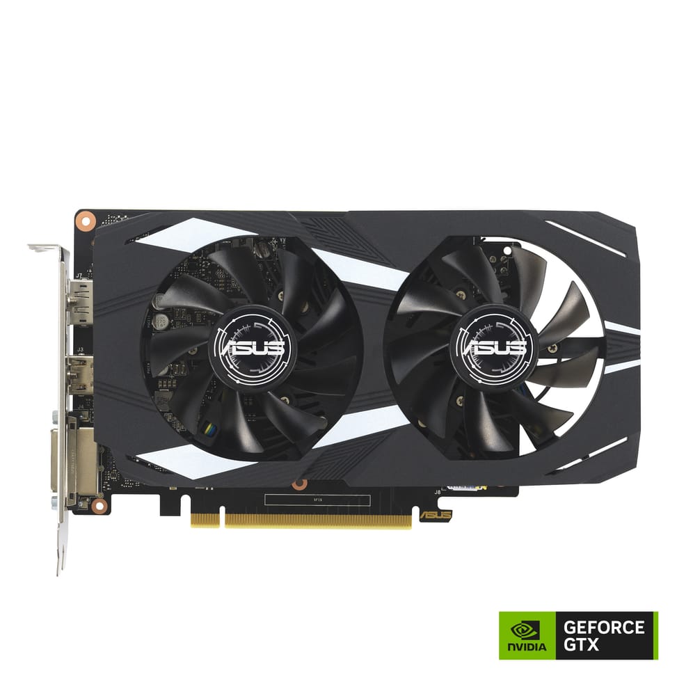 ASUS Dual -GTX1630-O4G NVIDIA GeForce GTX 1630 4 Go GDDR6 (90YV0I54-M0NA00) — image 2