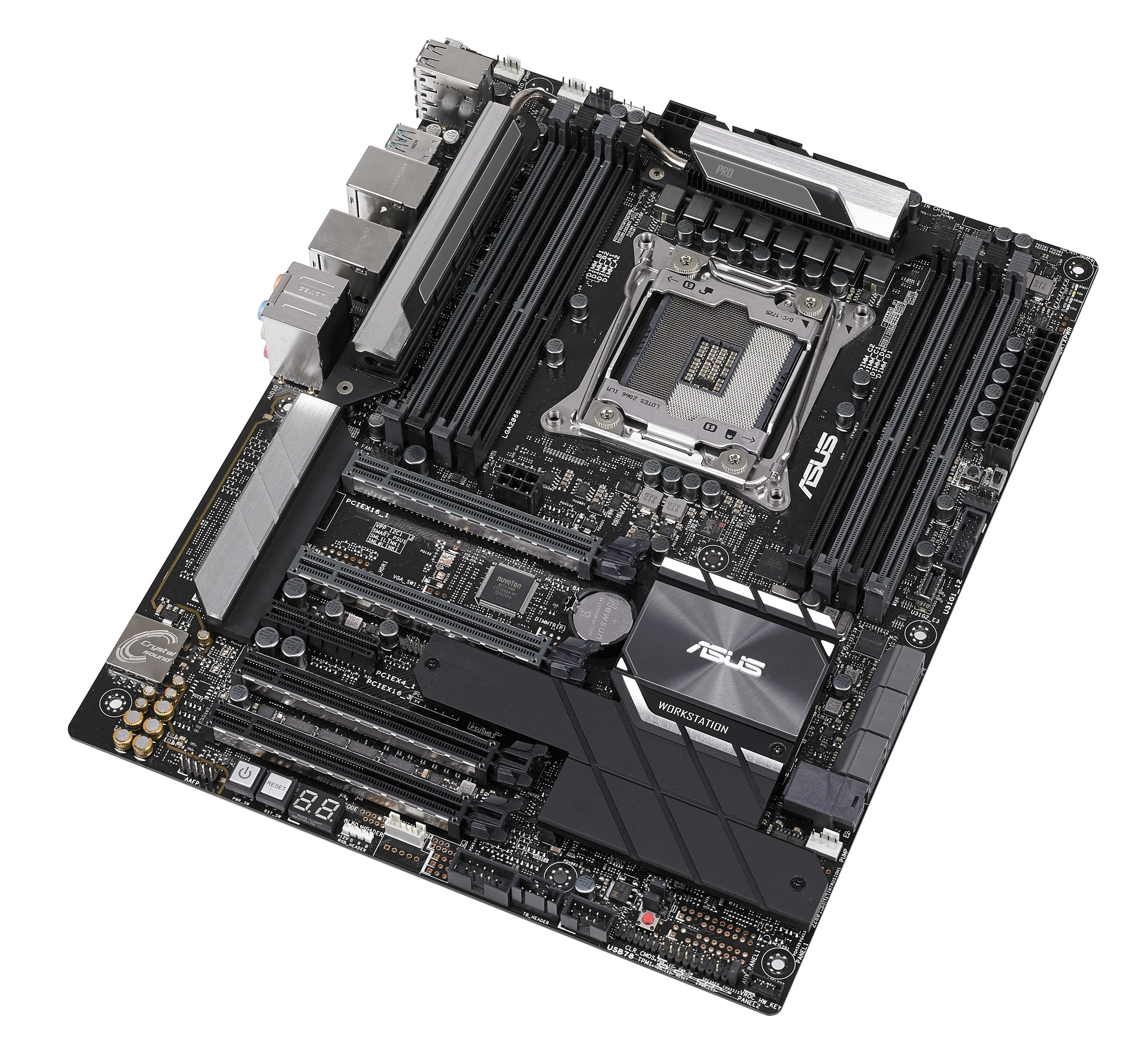 ASUS WS X299 PRO Intel® X299 LGA 2066 (Socket R4) ATX (90SW0090-M0EAY0 ...