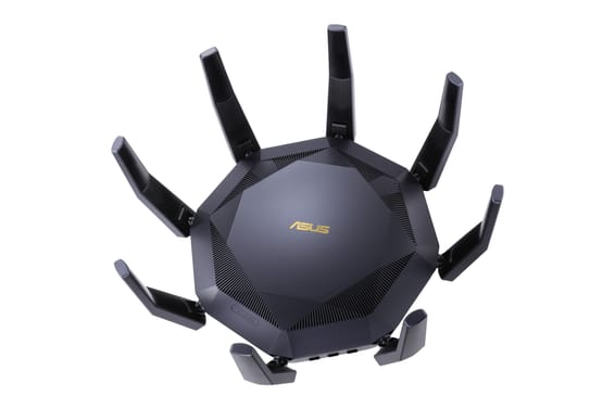 ASUS RT-AX89X AX6000 AiMesh routeur sans fil Ethernet Bi-bande (2,4 GHz / 5 GHz) Noir (90IG04J1-BM3010)