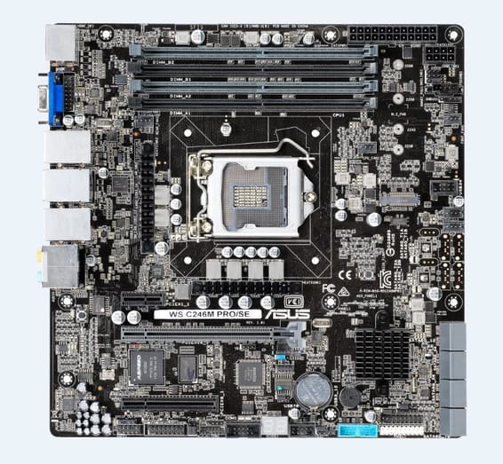 ASUS WS C246M PRO/SE Intel C246 LGA 1151 (Emplacement H4) (90SW00F0-M0EAY0)