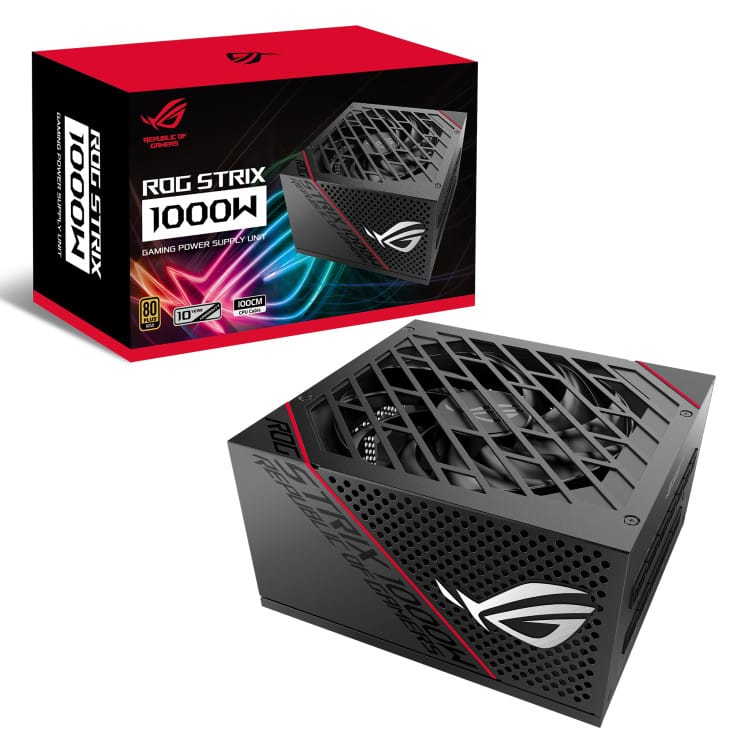 ASUS ROG-STRIX-1000G unité d'alimentation d'énergie 1000 W 20+4 pin ATX ATX Noir (90YE00A5-B0NA00) — image 18
