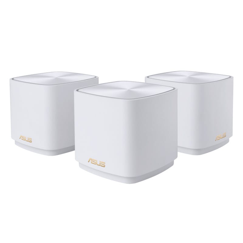 ASUS ZenWiFi XD4 Plus AX1800 3 Pack White Bi-bande (2,4 GHz / 5 GHz) Wi-Fi 6 (802.11ax) Blanc 2 Interne (90IG07M0-MO3C40) — image 4