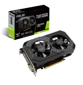 ASUS TUF Gaming TUF-GTX1650-O4GD6-GAMING NVIDIA GeForce GTX 1650 4 Go GDDR6 (90YV0EH0-M0NA00)