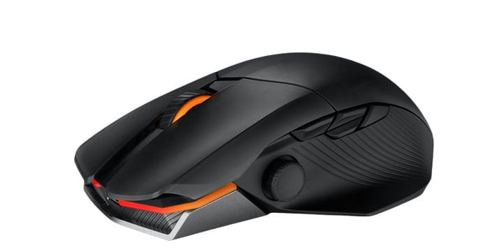 ASUS ROG Chakram X Origin souris Droitier RF Wireless + Bluetooth + USB Type-A Opto-mécanique 36000 DPI (90MP02N1-BMUA00) — image 4
