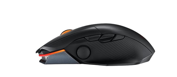 ASUS ROG Chakram X Origin souris Droitier RF Wireless + Bluetooth + USB Type-A Opto-mécanique 36000 DPI (90MP02N1-BMUA00) — image 5