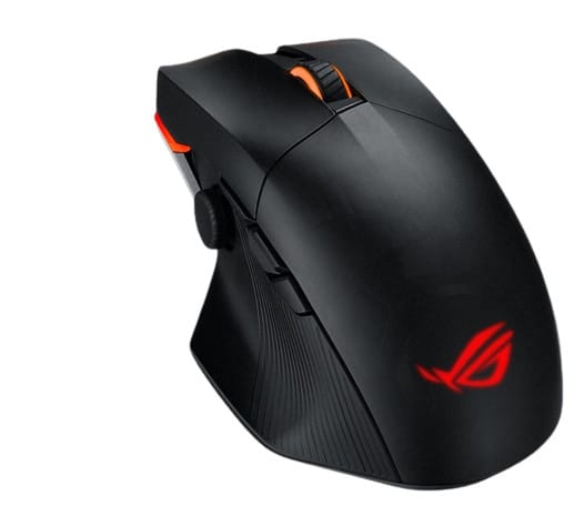ASUS ROG Chakram X Origin souris Droitier RF Wireless + Bluetooth + USB Type-A Opto-mécanique 36000 DPI (90MP02N1-BMUA00) — image 6