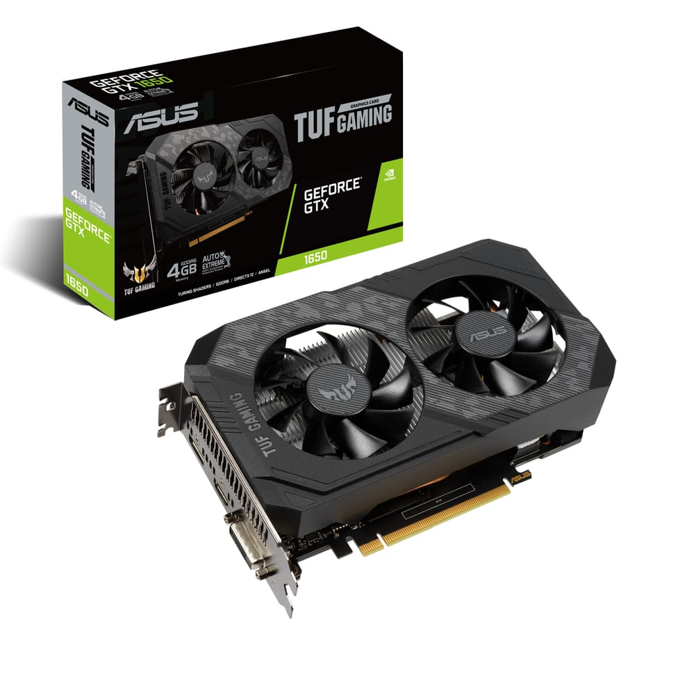 ASUS TUF Gaming TUF-GTX1650-4GD6-GAMING NVIDIA GeForce GTX 1650 4 Go GDDR6 (90YV0EH1-M0NA00) — image 8