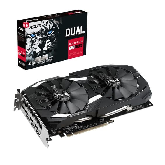 ASUS DUAL-RX560-4G AMD Radeon RX 560 4 Go GDDR5 (90YV0HG0-M0NA00)