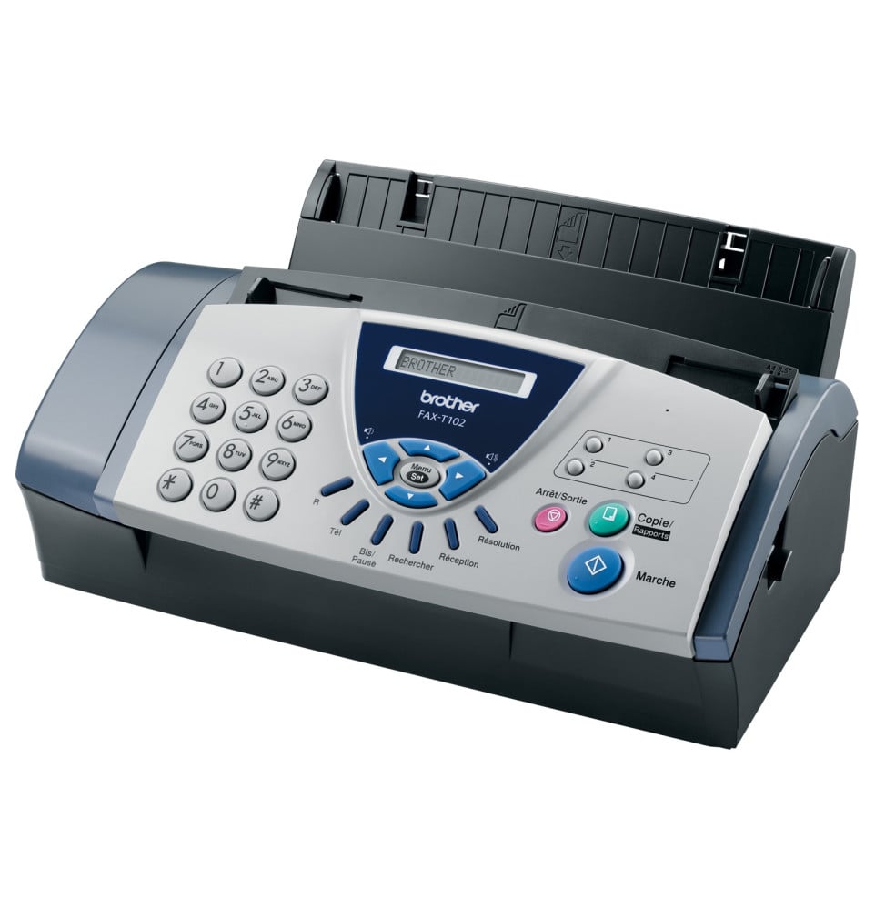 Brother FAX-T102 : Fax à transfert thermique compact