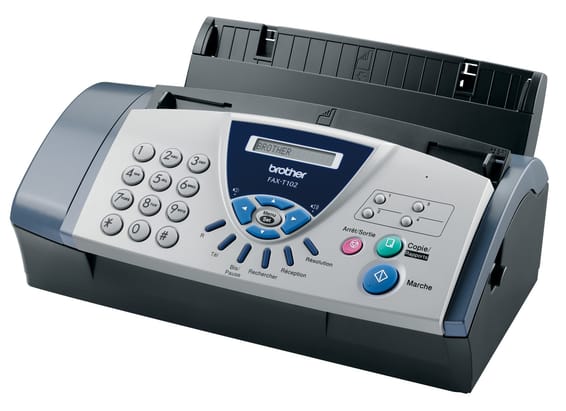 Brother FAX-T102 : Fax à transfert thermique compact