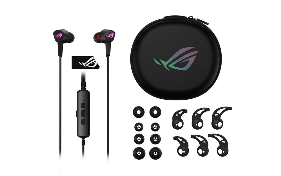 ASUS ROG CETRA II Écouteurs Avec fil Ecouteurs Jouer USB Type-C Noir (90YH02S0-B2UA00) — image 4