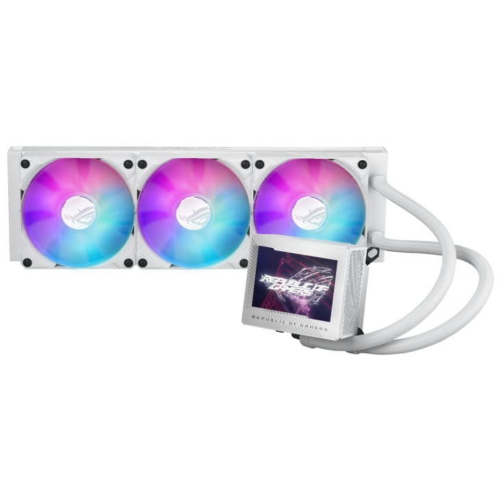 ASUS ROG RYUJIN III 360 ARGB White Edition Processeur Refroidisseur de liquide tout-en-un 12 cm Blanc 1 pièce(s) — image 1