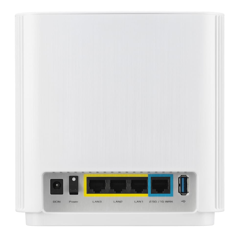 ASUS ZenWiFi AX (XT9) AX7800 1er Pack Weiß Tri-bande (2,4 GHz / 5 GHz / 5 GHz) Wi-Fi 6 (802.11ax) Blanc 4 Interne — image 2