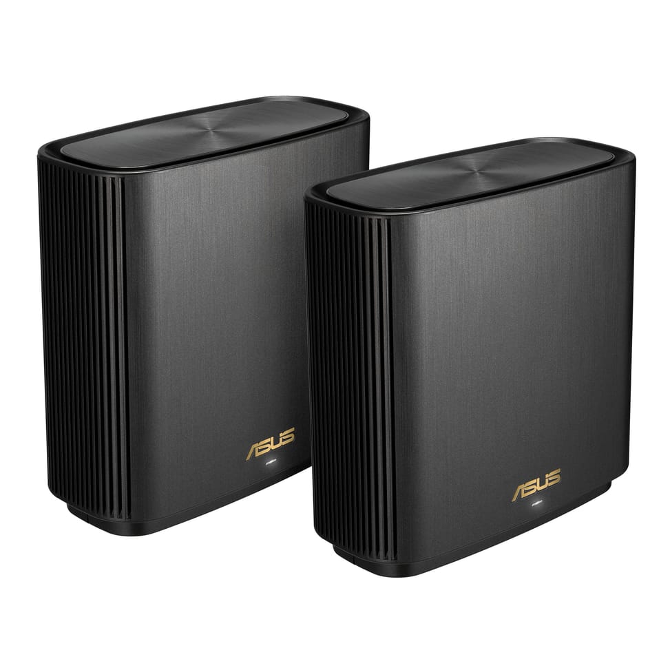 ASUS ZenWiFi AX (XT9) AX7800 1er Pack Schwarz Tri-bande (2,4 GHz / 5 GHz / 5 GHz) Wi-Fi 6 (802.11ax) Noir 4 Interne — image 1