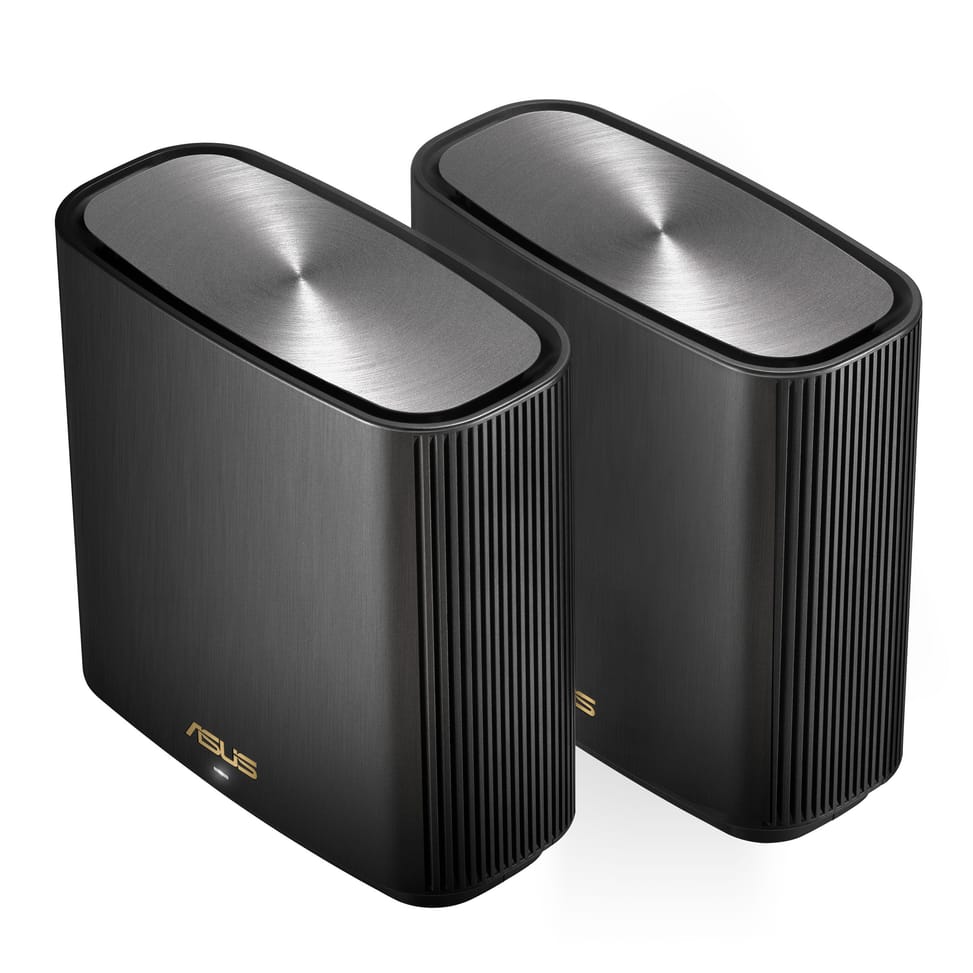 ASUS ZenWiFi AX (XT9) AX7800 1er Pack Schwarz Tri-bande (2,4 GHz / 5 GHz / 5 GHz) Wi-Fi 6 (802.11ax) Noir 4 Interne — image 4