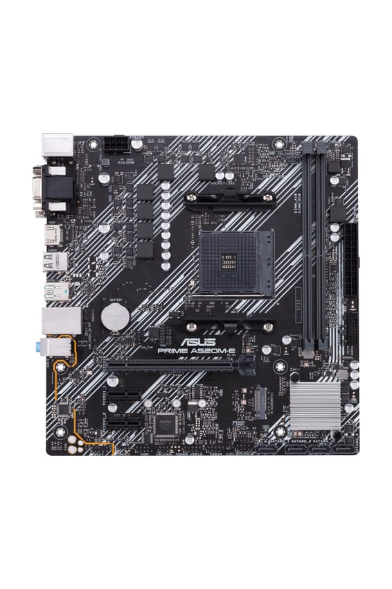 ASUS PRIME A520M-E AMD A520 Emplacement AM4 micro ATX (90MB1510-M0EAY0)