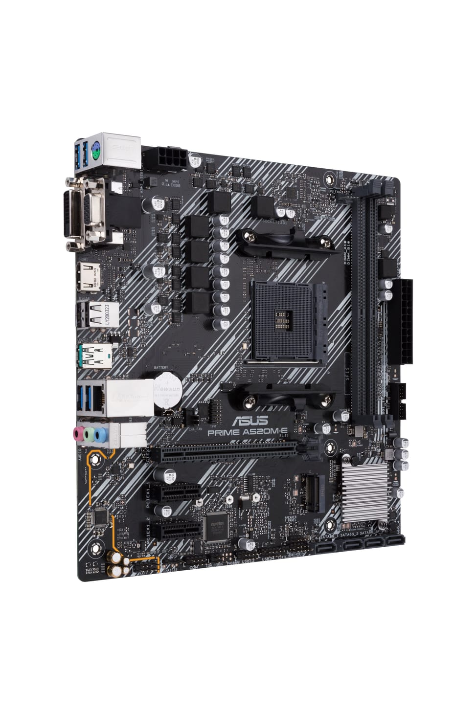 ASUS PRIME A520M-E AMD A520 Emplacement AM4 micro ATX (90MB1510-M0EAY0) — image 2