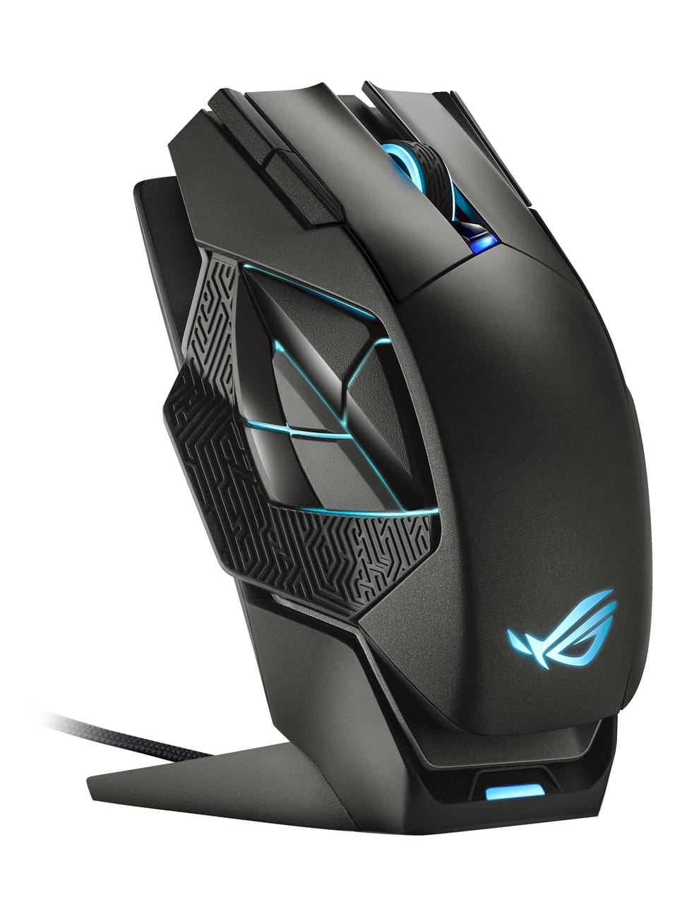 ASUS ROG Spatha X souris Droitier RF Wireless + USB Type-A Optique 19000 DPI (90MP0220-BMUA00) — image 6