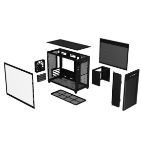 ASUS AP201 PRIME CASE TG Mini Tower Noir (90DC00G0-B39010)