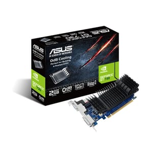 ASUS GT730-SL-2GD5-BRK NVIDIA GeForce GT 730 2 Go GDDR5 ASUS VGA GT730-SL-2GD5-BRK (90YV06N2-M0NA00) — image 2