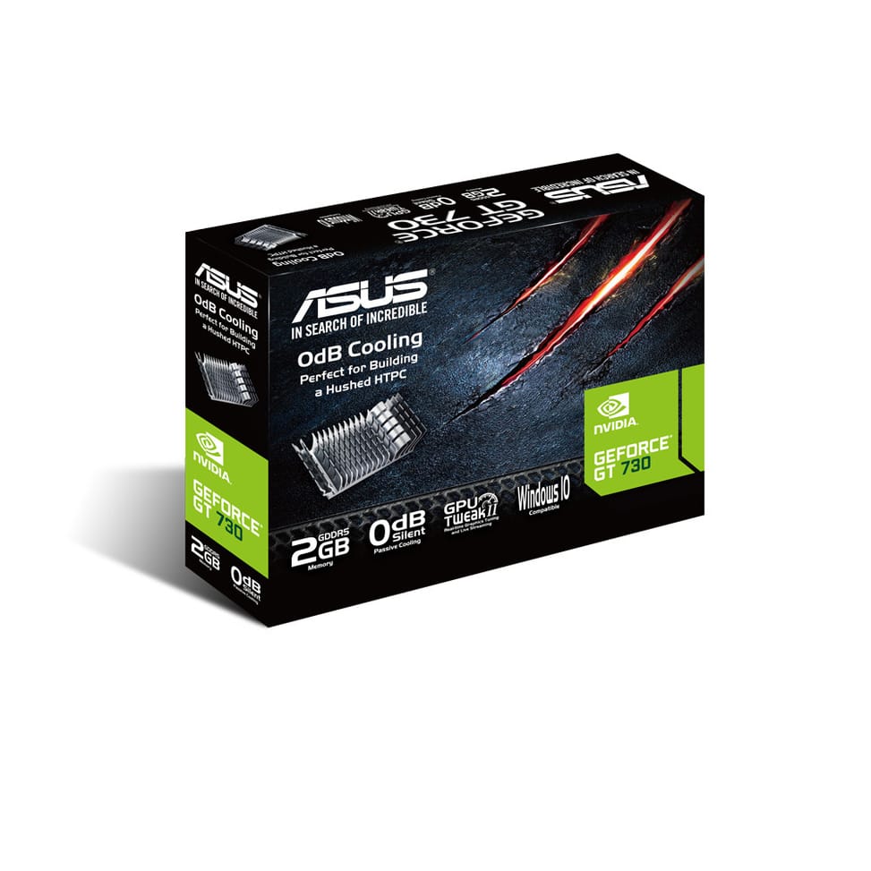 ASUS GT730-SL-2GD5-BRK NVIDIA GeForce GT 730 2 Go GDDR5 ASUS VGA GT730-SL-2GD5-BRK (90YV06N2-M0NA00) — image 4