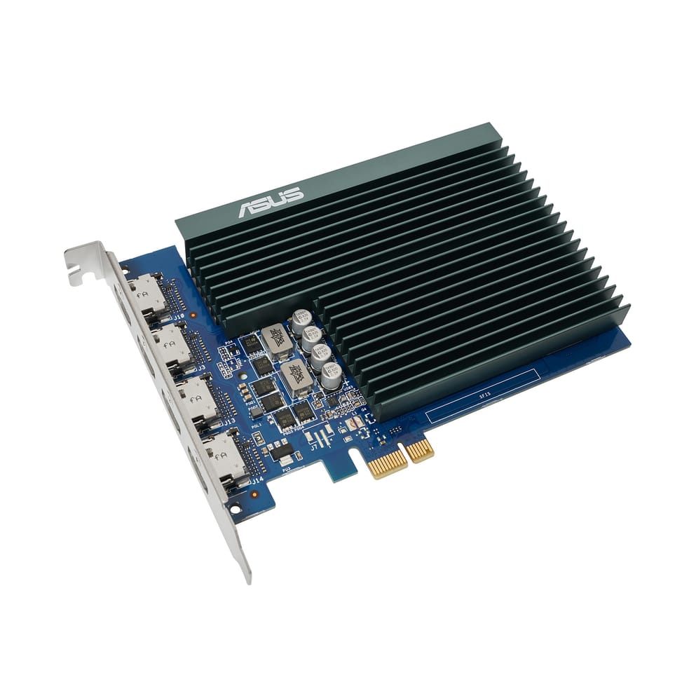 ASUS GT730-4H-SL-2GD5 NVIDIA GeForce GT 730 2 Go GDDR5 (90YV0H20-M0NA00) — image 2
