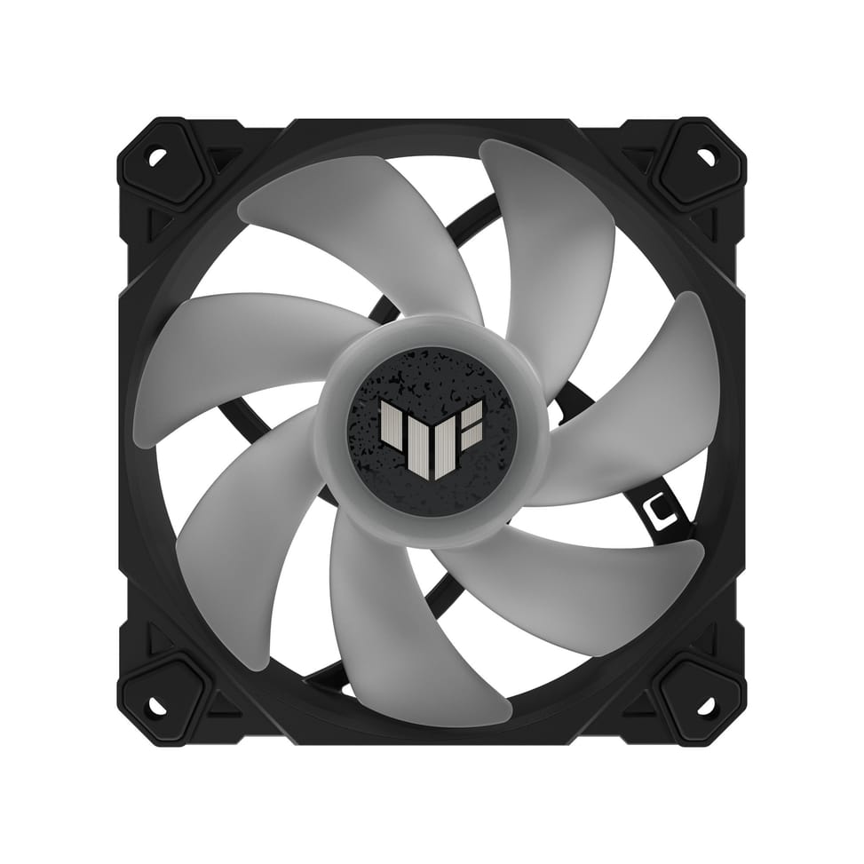 ASUS TUF Gaming TF120 ARGB Fan Boitier PC Refroidisseur d'air 12 cm Noir (90DA0030-B09000) — image 1