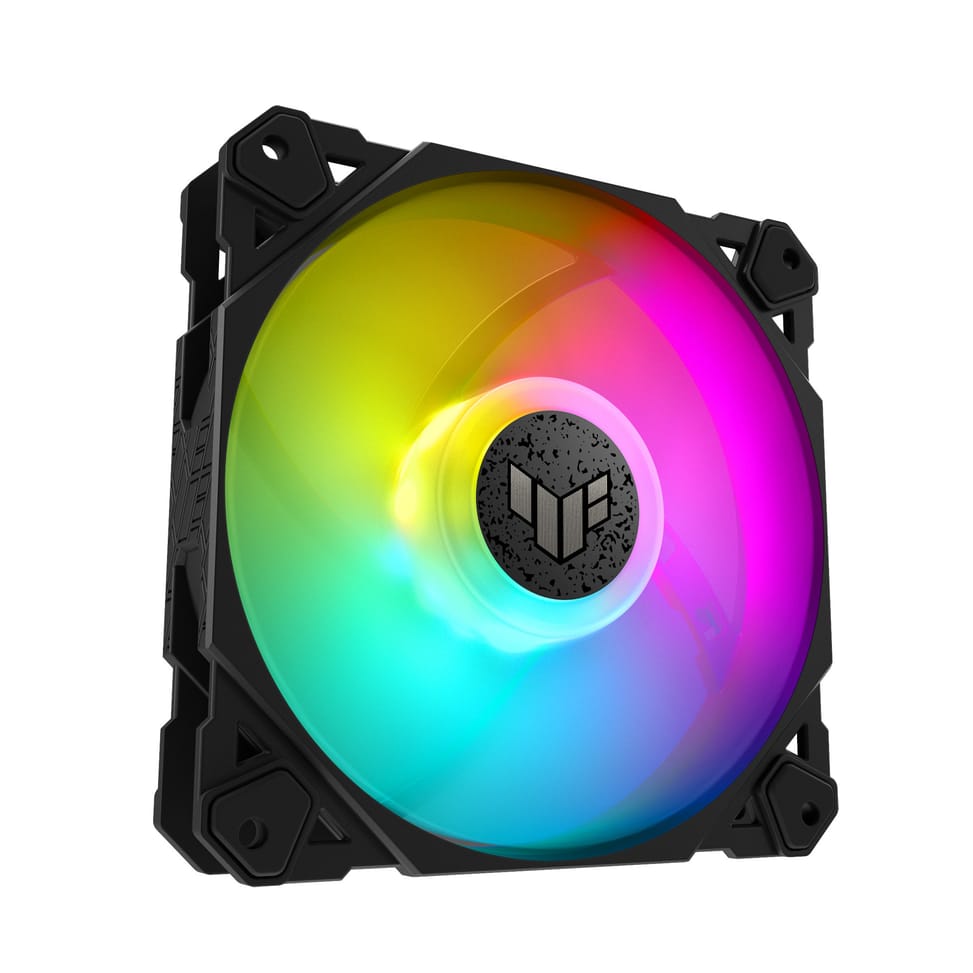 ASUS TUF Gaming TF120 ARGB Fan Boitier PC Refroidisseur d'air 12 cm Noir (90DA0030-B09000) — image 5