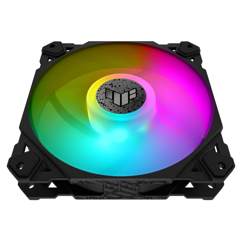 ASUS TUF Gaming TF120 ARGB Fan Boitier PC Refroidisseur d'air 12 cm Noir (90DA0030-B09000) — image 7