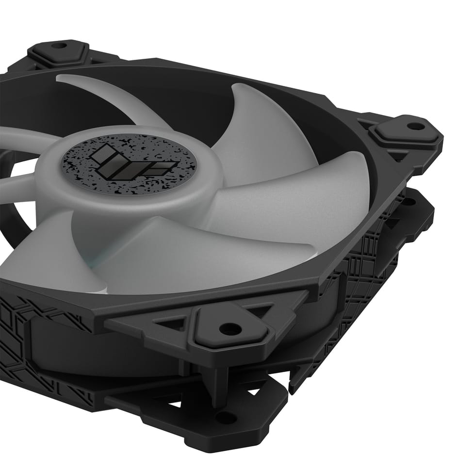 ASUS TUF Gaming TF120 ARGB Fan Boitier PC Refroidisseur d'air 12 cm Noir (90DA0030-B09000) — image 8
