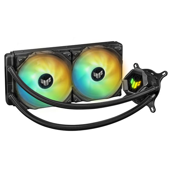 ASUS TUF-GAMING-LC-240-ARGB Processeur Refroidisseur de liquide tout-en-un 12 cm Noir 1 pièce(s) (90RC00G1-M0UAY1)