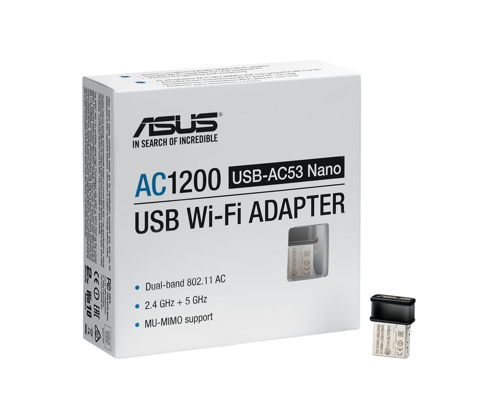 ASUS USB-AC53 Nano WLAN 867 Mbit/s (90IG03P0-BM0R10) — image 3