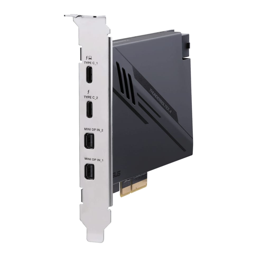 ASUS ThunderboltEX 4 carte et adaptateur d'interfaces Interne Mini DisplayPort, PCIe, Thunderbolt, USB 2.0, USB 3.2 Gen 2 (3.1 — image 3