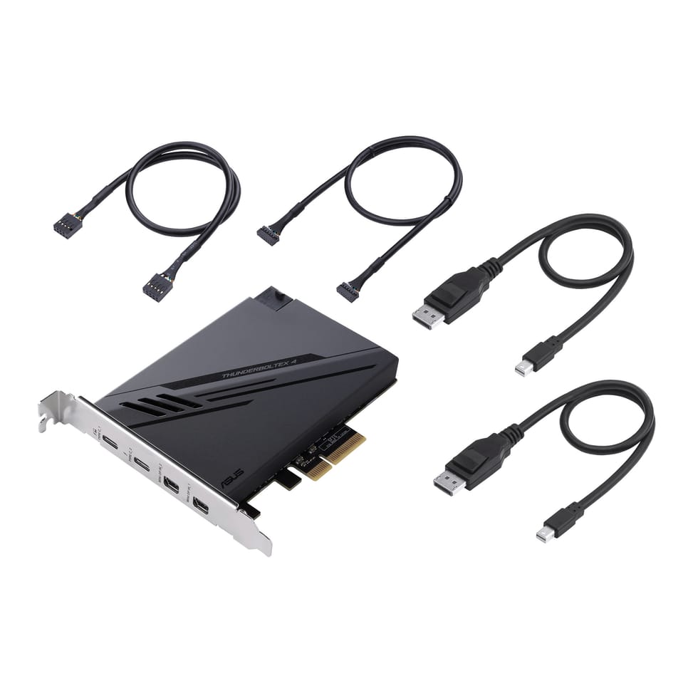 ASUS ThunderboltEX 4 carte et adaptateur d'interfaces Interne Mini DisplayPort, PCIe, Thunderbolt, USB 2.0, USB 3.2 Gen 2 (3.1 — image 4