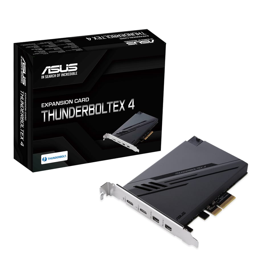 ASUS ThunderboltEX 4 carte et adaptateur d'interfaces Interne Mini DisplayPort, PCIe, Thunderbolt, USB 2.0, USB 3.2 Gen 2 (3.1 — image 6