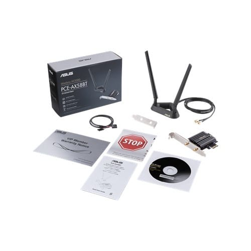 ASUS PCE-AX58BT Interne WLAN / Bluetooth 2402 Mbit/s (90IG0610-MO0R00) — image 5
