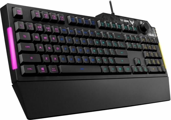 ASUS TUF Gaming K1 clavier USB QWERTZ Allemand Noir (90MP01X0-BKDA00) — image 2
