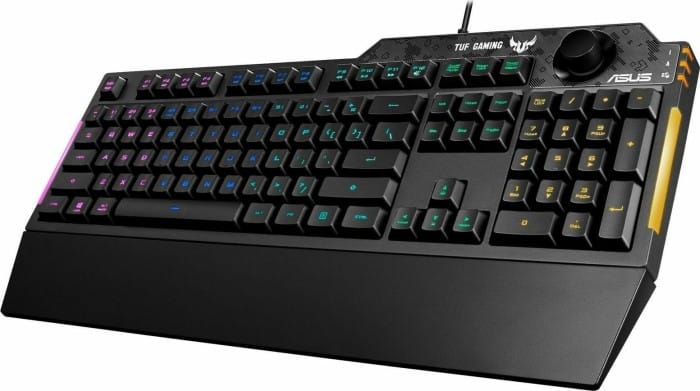 ASUS TUF Gaming K1 clavier USB QWERTZ Allemand Noir (90MP01X0-BKDA00) — image 3