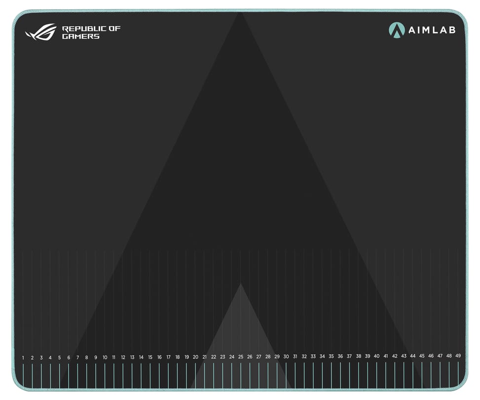 ASUS ROG Hone Ace Aim Lab Edition Tapis de souris de jeu Noir (90MP0380-BPUA00) — image 1