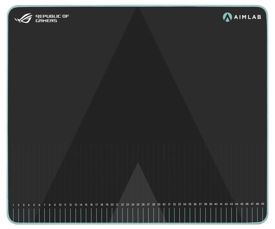 ASUS ROG Hone Ace Aim Lab Edition Tapis de souris de jeu Noir (90MP0380-BPUA00)