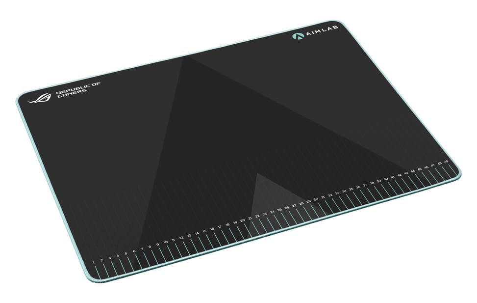 ASUS ROG Hone Ace Aim Lab Edition Tapis de souris de jeu Noir (90MP0380-BPUA00) — image 2