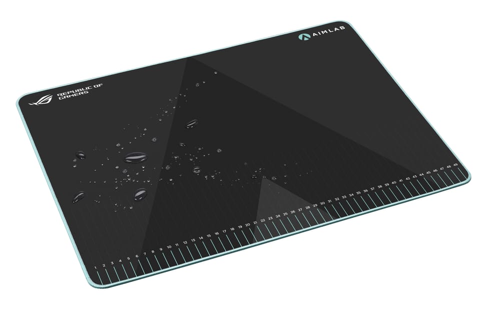 ASUS ROG Hone Ace Aim Lab Edition Tapis de souris de jeu Noir (90MP0380-BPUA00) — image 4
