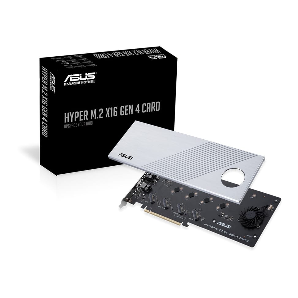 ASUS Hyper M.2 x16 Gen 4 carte et adaptateur d'interfaces Interne (90MC08A0-M0EAY0) — image 4