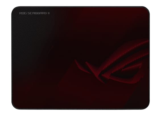 ASUS ROG Scabbard II Tapis de souris de jeu Rouge (90MP02H0-BPUA00)