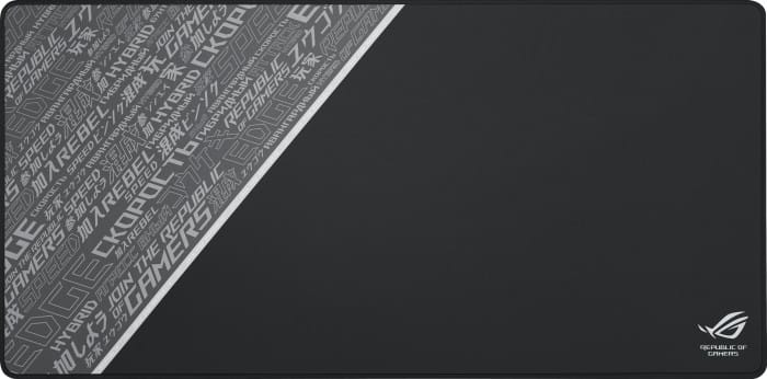 ASUS ROG Sheath BLK LTD Tapis de souris de jeu Noir, Gris, Blanc (90MP00K3-B0UA00) — image 1