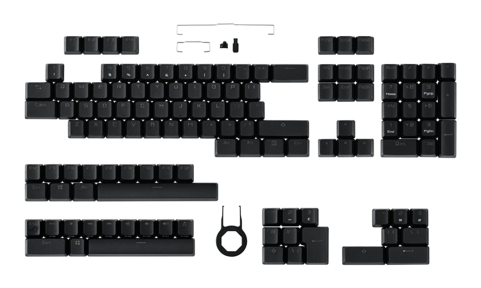 ASUS ROG PBT Keycap Set (AC03) Capuchon de clavier (90MP0280-BAUA00) — image 1