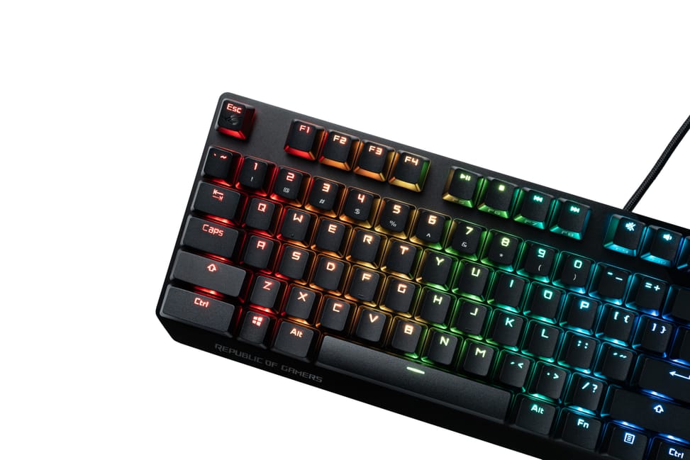 ASUS ROG PBT Keycap Set (AC03) Capuchon de clavier (90MP0280-BAUA00) — image 2
