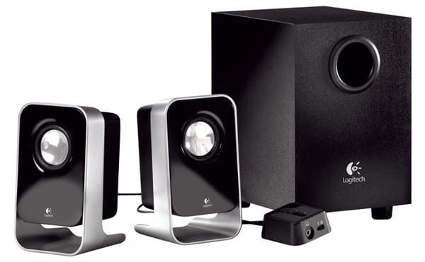Logitech LS21 2.1 Stereo Speaker System - 14 watts RMS - Jack 3,5mm — image 1